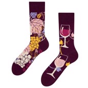 Good Mood adult socks - RED WINE, size 39-42