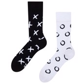 Good Mood adult socks - TIC-TAC-TOE, size 43-46