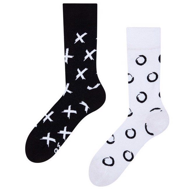 Good Mood adult socks - TIC-TAC-TOE
