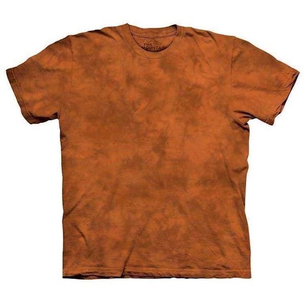 Mandarin Mottled Dye t-shirt, Adult 3XL