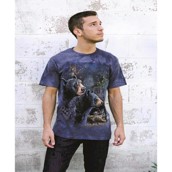 T-shirt med find 13 sorte bjørne