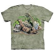 The Mountain tshirt - bluse med dyretryk