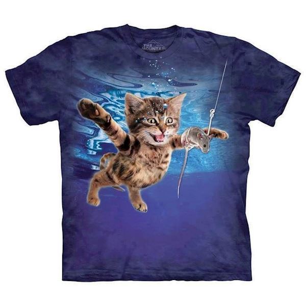 The Mountain tshirt - bluse med dyretryk