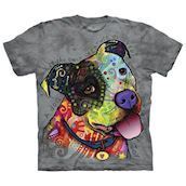 The Mountain tshirt - bluse med dyretryk