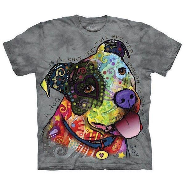 The Mountain tshirt - bluse med dyretryk