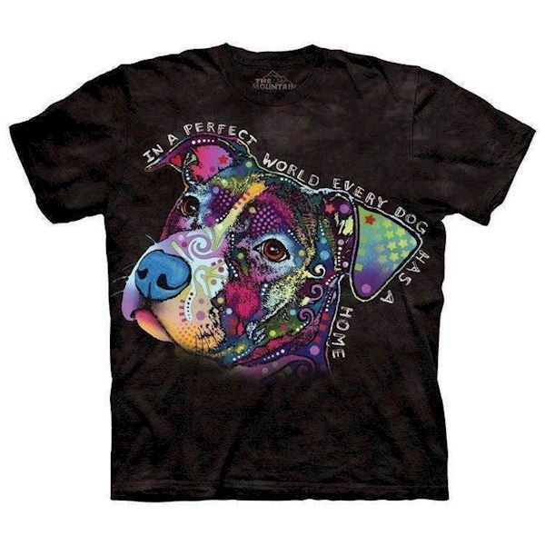 The Mountain tshirt - bluse med dyretryk