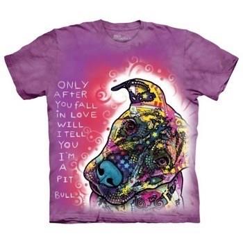 The Mountain tshirt - bluse med dyretryk