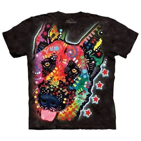 The Mountain tshirt - bluse med dyretryk