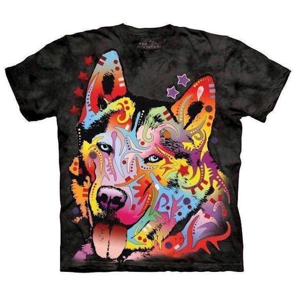 The Mountain tshirt - bluse med dyretryk