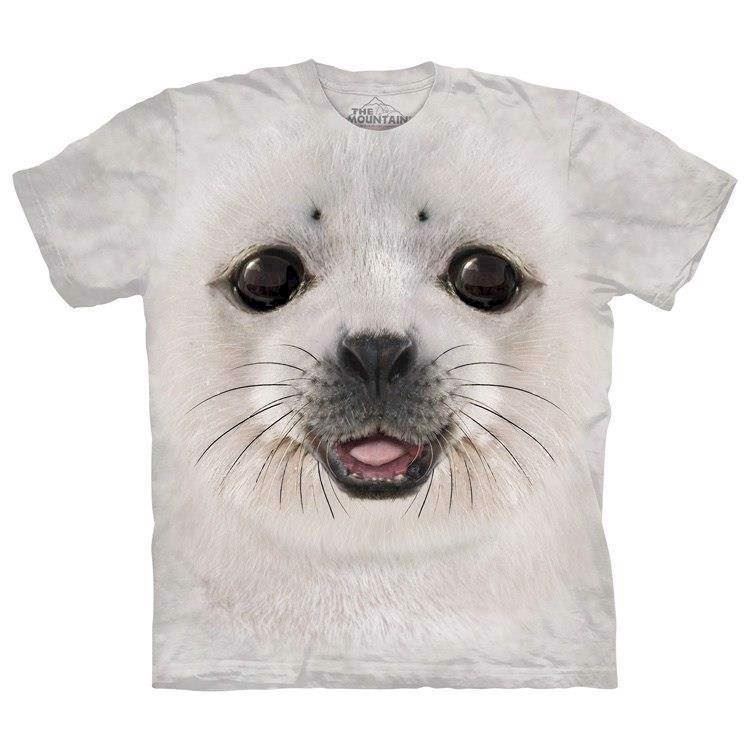 The Mountain tshirt - bluse med dyretryk