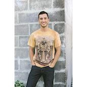 T-shirt med egyptisk motiv