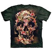 T-shirt fra The Mountain - bluse med kranie-motiv