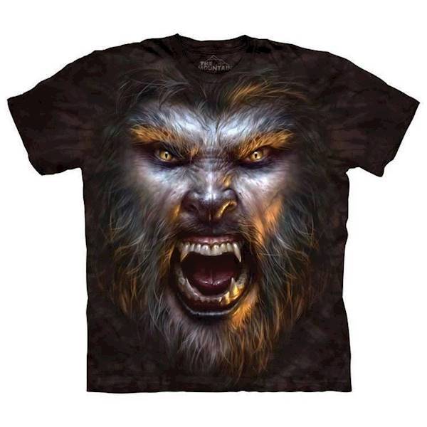 The Mountain tshirt - bluse med dyretryk