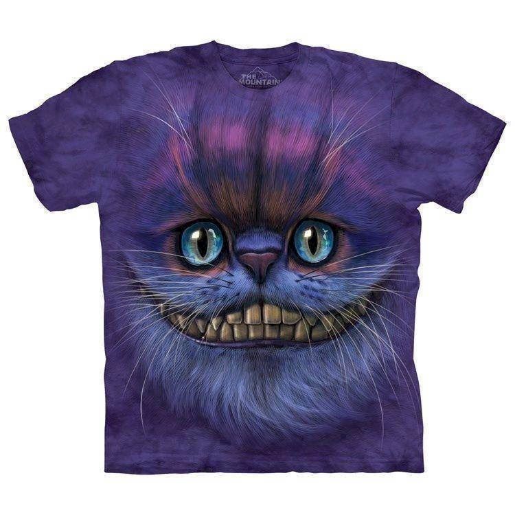 t-shirt Cheshire katten fra i Eventyrland
