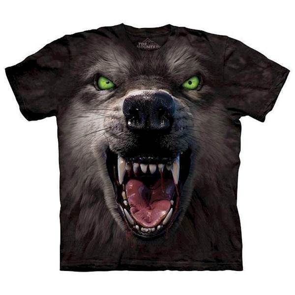 The Mountain tshirt - bluse med dyretryk