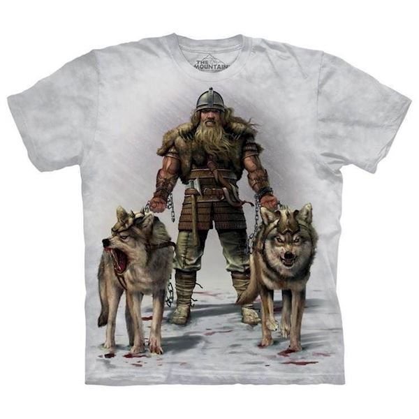 The Mountain tshirt - bluse med dyretryk