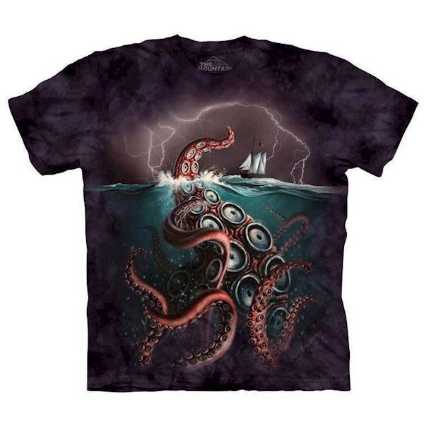 The Mountain tshirt - bluse med dyretryk