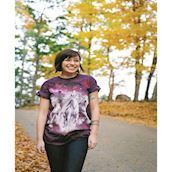 T-shirt med enhjørninge