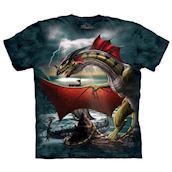 The Mountain tshirt - bluse med dyretryk