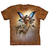 The Mountain tshirt - bluse med dyretryk