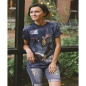 T-shirt med krigsmotiv