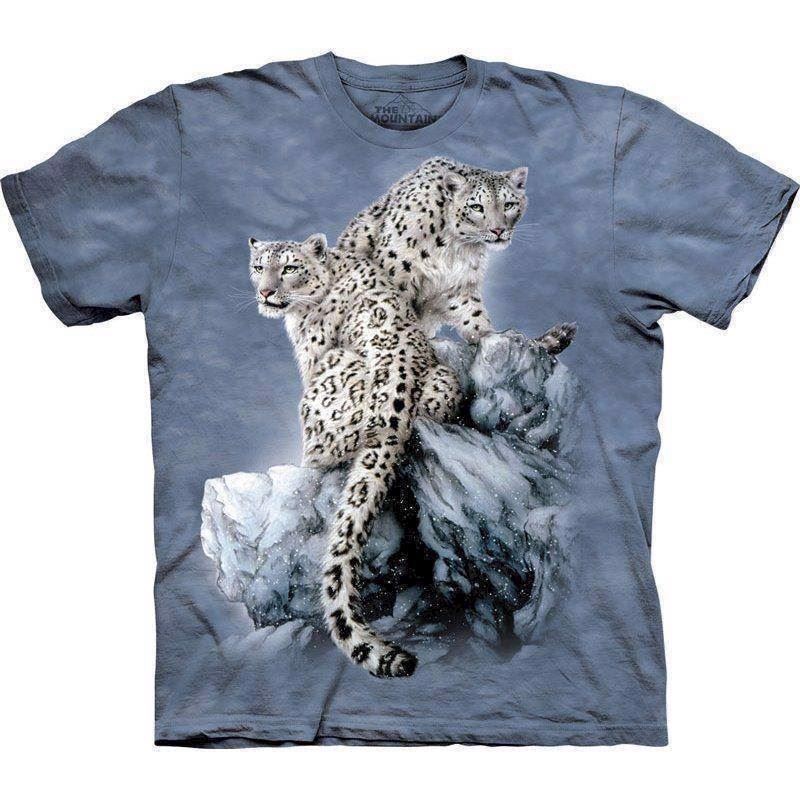 The Mountain tshirt - bluse med dyretryk