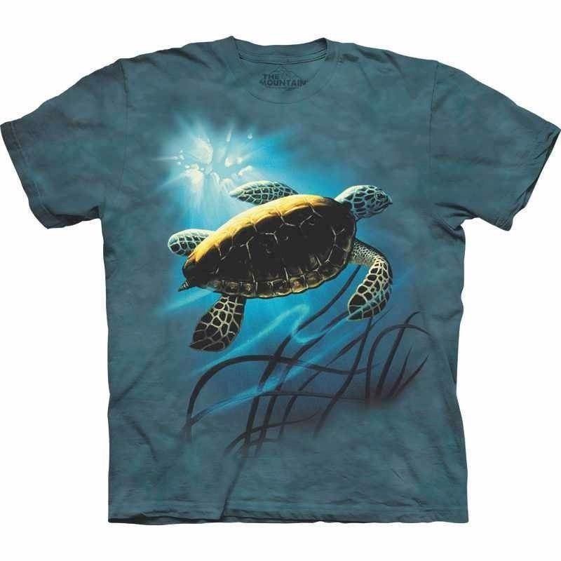 The Mountain tshirt - bluse med dyretryk