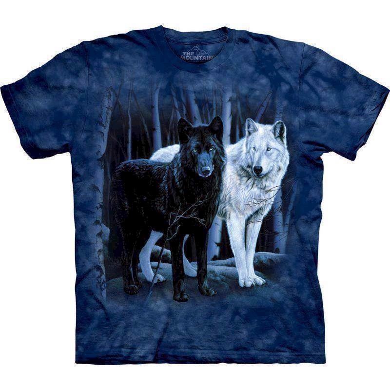 The Mountain tshirt - bluse med dyretryk