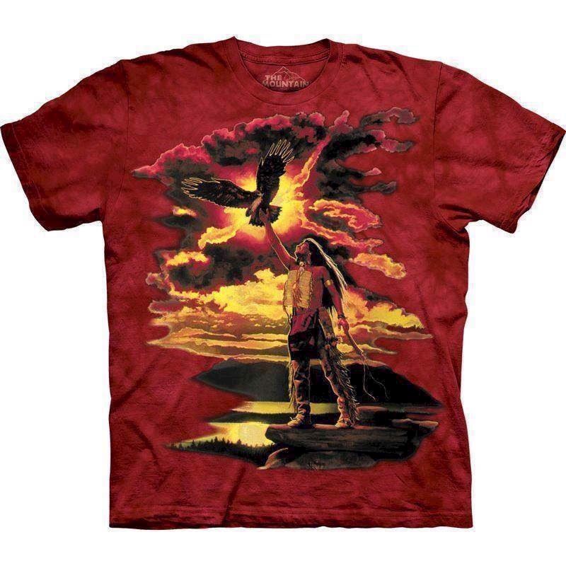 The Mountain tshirt - bluse med dyretryk