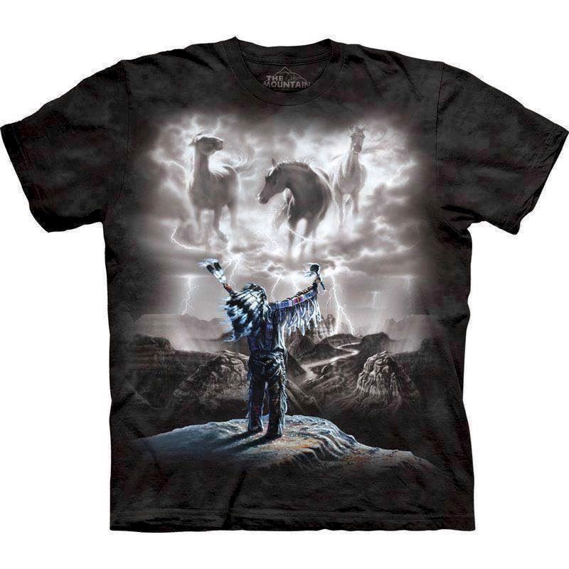 The Mountain tshirt - bluse med dyretryk