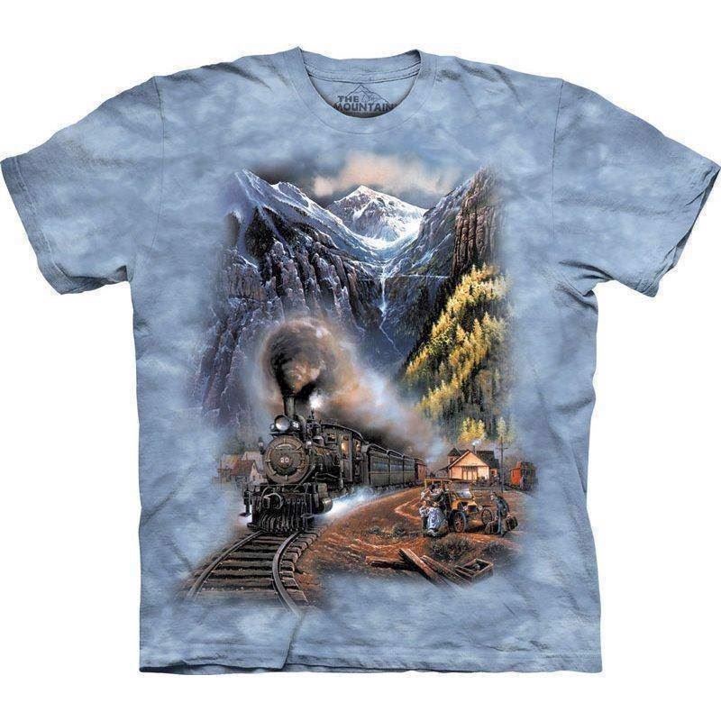 The Mountain tshirt - bluse med motivtryk