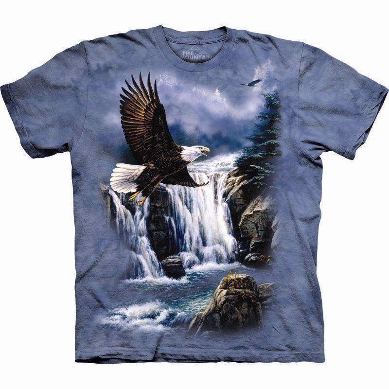 The Mountain tshirt - bluse med dyretryk