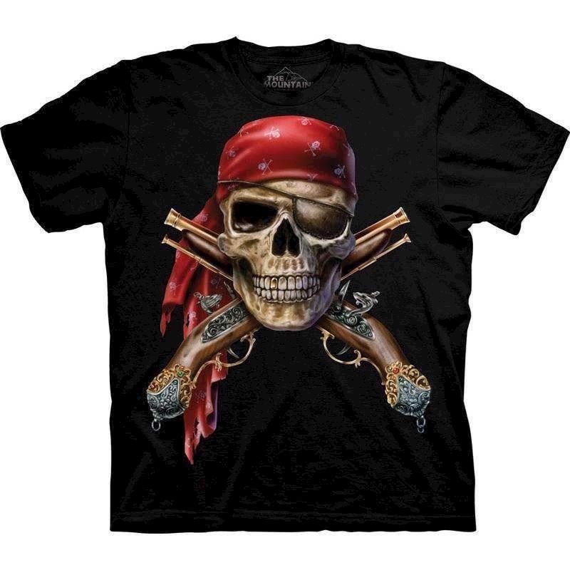 T-shirt fra The Mountain - bluse med pirattryk