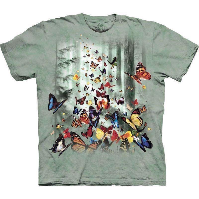 The Mountain tshirt - bluse med dyretryk