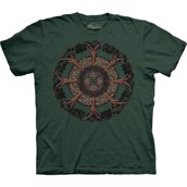T-shirt fra The Mountain - bluse med keltisk træ-motiv