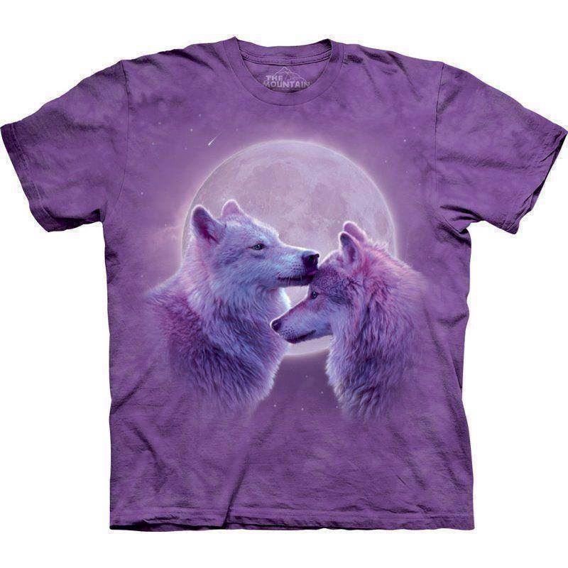 The Mountain tshirt - bluse med dyretryk