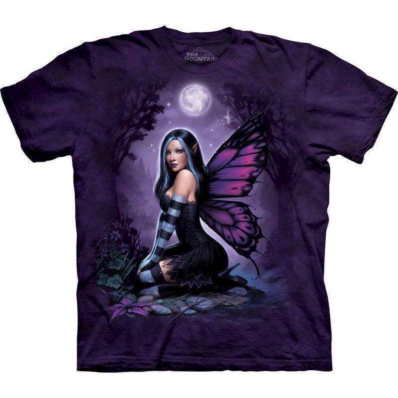 T-shirt fra The Mountain - bluse med elver-motiv