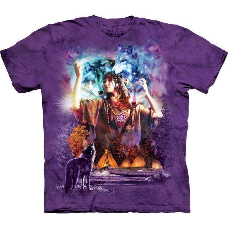 The Mountain tshirt - bluse med dyretryk