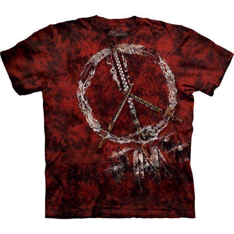 The Mountain tshirt - bluse med indianer-motiv