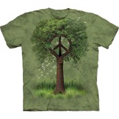 The Mountain tshirt - bluse med naturtryk