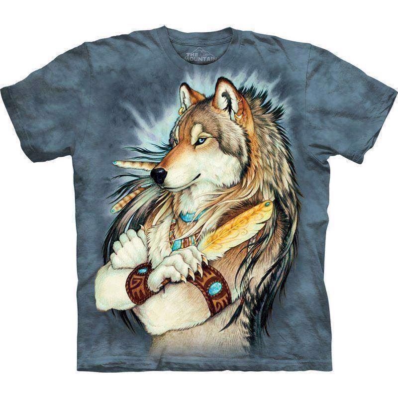 The Mountain tshirt - bluse med dyretryk