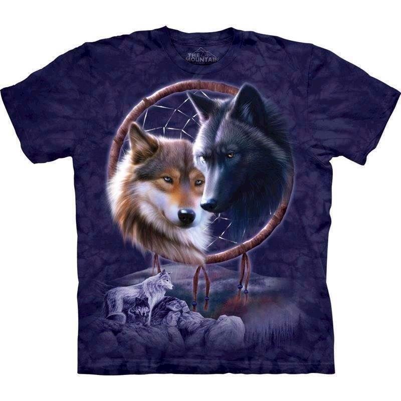 The Mountain tshirt - bluse med dyretryk