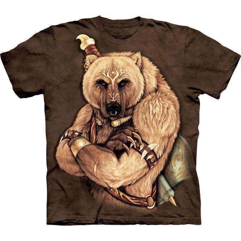 The Mountain tshirt - bluse med dyretryk