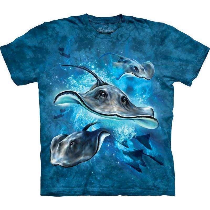 The Mountain tshirt - bluse med dyretryk