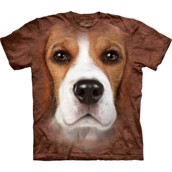 T-shirt fra The Mountain - bluse med beagle