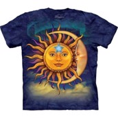 T-shirt fra The Mountain - bluse med sol-motiv