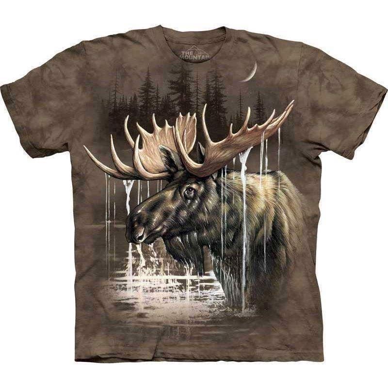 The Mountain tshirt - bluse med dyretryk