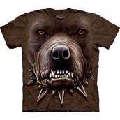 The Mountain tshirt - bluse med dyretryk