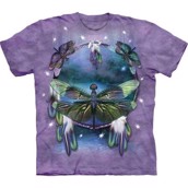 T-shirt fra The Mountain - bluse med guldsmede-motiv