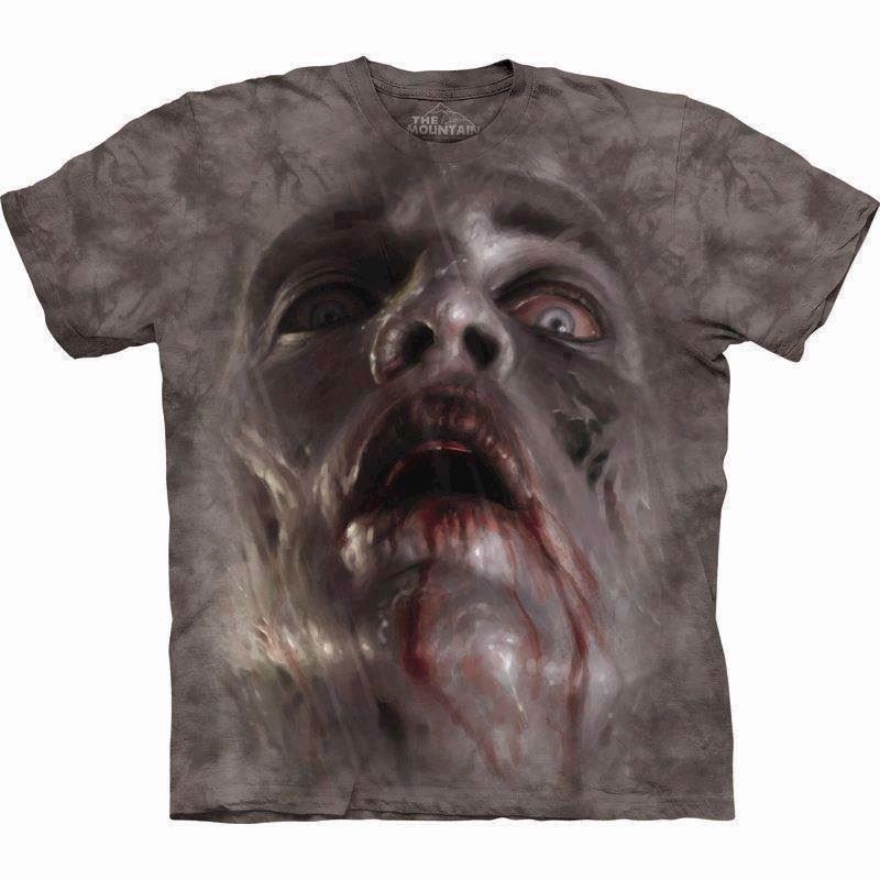 The Mountain tshirt - bluse med monstertryk